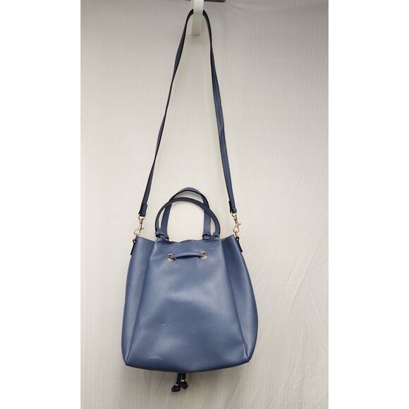 H&M Blue Bucket Shoulder Bag NWT - Picture 8 of 12
